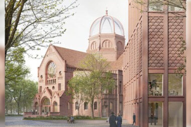 Siegerentwurf im Architektenwettbewerb Bornplatzsynagoge Hamburg vorgestellt