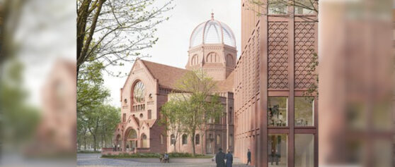 Siegerentwurf im Architektenwettbewerb Bornplatzsynagoge Hamburg vorgestellt